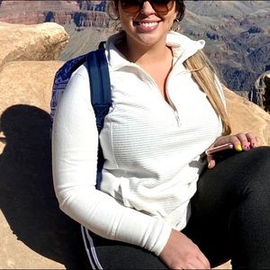 Athletic white jacket